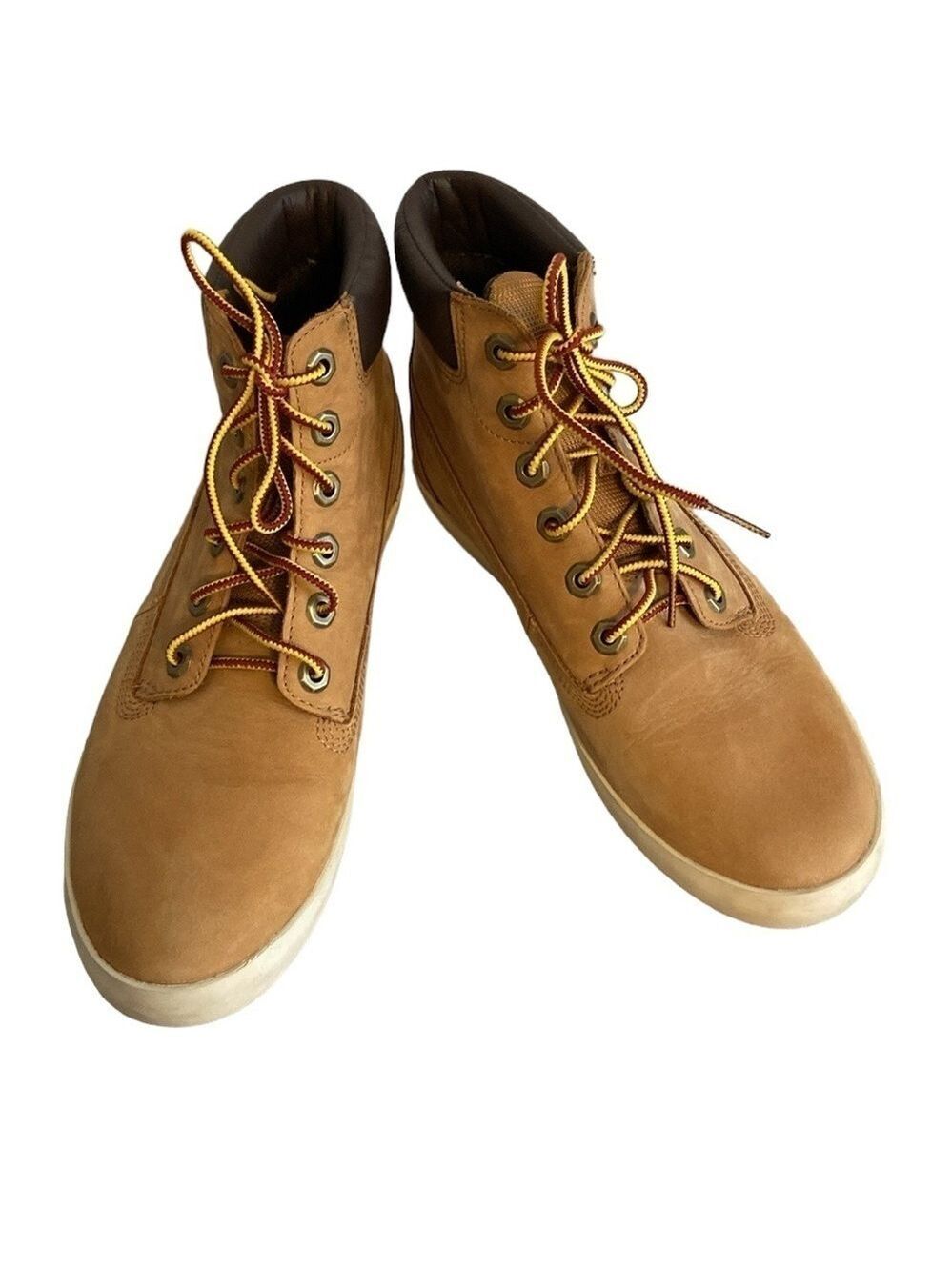 Timberland Women’s Eden Square Sneakers Leather Tan Size 8.5 - Picture 6 of 6